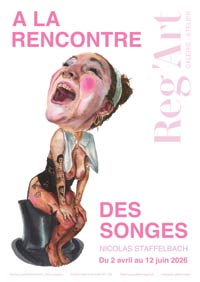 Affiche de l'exposition Nicolas Staffelbach